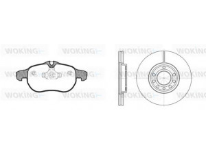 WOKING 89883.00 stabdžių rinkinys, diskiniai stabdžiai 
 Stabdžių sistema -> Diskinis stabdys -> Stabdžių remonto rinkinys
16059720, 5690030