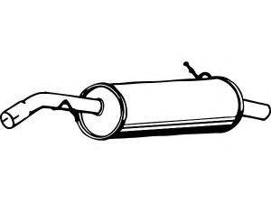 FENNO P4632 galinis duslintuvas 
 Išmetimo sistema -> Duslintuvas
1730-90, 1730-93