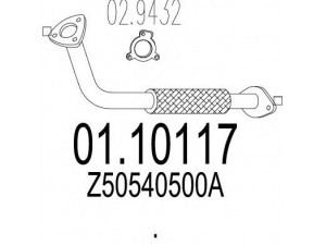 MTS 01.10117 išleidimo kolektorius 
 Išmetimo sistema -> Išmetimo vamzdžiai
Z50540500A