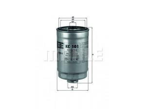 KNECHT KC 101 kuro filtras 
 Techninės priežiūros dalys -> Papildomas remontas
3192226910, 3192226910AR, 319223E200