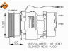 NRF 32277 kompresorius, oro kondicionierius 
 Oro kondicionavimas -> Kompresorius/dalys
7700866491