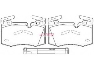 METZGER 1374.00 stabdžių trinkelių rinkinys, diskinis stabdys 
 Techninės priežiūros dalys -> Papildomas remontas
3411 6 789 157