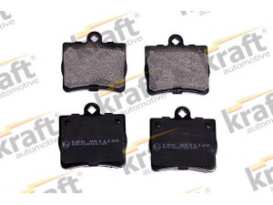 KRAFT AUTOMOTIVE 6011120 stabdžių trinkelių rinkinys, diskinis stabdys 
 Techninės priežiūros dalys -> Papildomas remontas
0024205120, 002420512037, 24205120