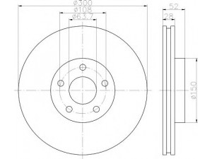 MINTEX MDC2510 stabdžių diskas 
 Stabdžių sistema -> Diskinis stabdys -> Stabdžių diskas
7G912C375CA