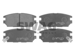 SWAG 80 91 6756 stabdžių trinkelių rinkinys, diskinis stabdys 
 Techninės priežiūros dalys -> Papildomas remontas
MB857610, MN102625, MR389582