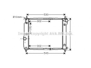 AVA QUALITY COOLING DWA2066 radiatorius, variklio aušinimas 
 Aušinimo sistema -> Radiatorius/alyvos aušintuvas -> Radiatorius/dalys
96443475, 96536523, 96816481, 96443475