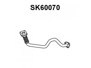 VENEPORTE SK60070 išleidimo kolektorius 
 Išmetimo sistema -> Išmetimo vamzdžiai
1J0254301C