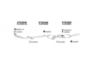 VENEPORTE 630126 išmetimo sistema 
 Išmetimo sistema -> Išmetimo sistema, visa