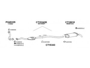 VENEPORTE 150180 išmetimo sistema 
 Išmetimo sistema -> Išmetimo sistema, visa