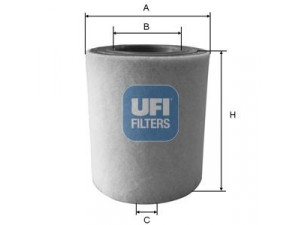UFI 27.A48.00 oro filtras 
 Filtrai -> Oro filtras
4G0133843