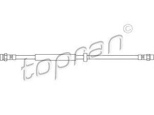 TOPRAN 108 933 stabdžių žarnelė 
 Stabdžių sistema -> Stabdžių žarnelės
7M0 611 775E, 7M0 611 775E