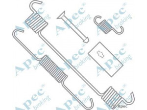 APEC braking KIT2007 priedų komplektas, stabdžių trinkelės 
 Stabdžių sistema -> Būgninis stabdys -> Dalys/priedai