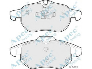 APEC braking PAD1248 stabdžių trinkelių rinkinys, diskinis stabdys 
 Techninės priežiūros dalys -> Papildomas remontas
77364224, 1605088, 1605098, 1605113