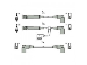 HITACHI 134805 uždegimo laido komplektas 
 Kibirkšties / kaitinamasis uždegimas -> Uždegimo laidai/jungtys
12121717646, 12121727627, 12121727686