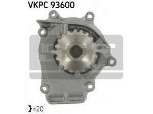 SKF VKPC 93600 vandens siurblys 
 Aušinimo sistema -> Vandens siurblys/tarpiklis -> Vandens siurblys
19200-PH3-000, 19200-PH3-505, 19210-PH3-305
