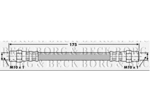 BORG & BECK BBH6630 stabdžių žarnelė 
 Stabdžių sistema -> Stabdžių žarnelės
811611775A, 811611775A, 811 611 775 A