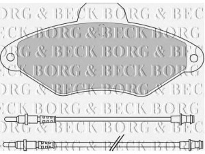 BORG & BECK BBP1400 stabdžių trinkelių rinkinys, diskinis stabdys 
 Techninės priežiūros dalys -> Papildomas remontas
425114, 425156, 425291, 95 667 789