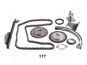 ASHIKA KCK117 pavaros grandinės komplektas 
 Variklis -> Variklio uždegimo laiko reguliavimo kontrolė -> Sinchronizavimo grandinė/įtempiklis/kreiptuvas -> Pavaros grandinės komplektas