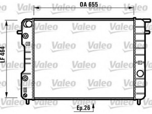 VALEO 731840 radiatorius, variklio aušinimas 
 Aušinimo sistema -> Radiatorius/alyvos aušintuvas -> Radiatorius/dalys
52463045, 6302007, 52463045, 6302007