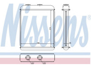NISSENS 72662 šilumokaitis, salono šildymas 
 Šildymas / vėdinimas -> Šilumokaitis
1618 134, 1618 312, 9117117, 93180006