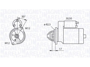 MAGNETI MARELLI 063521070730 starteris 
 Elektros įranga -> Starterio sistema -> Starteris
06B911023, 06B911023B, 06B911023X