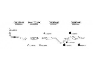 VENEPORTE 170015 išmetimo sistema