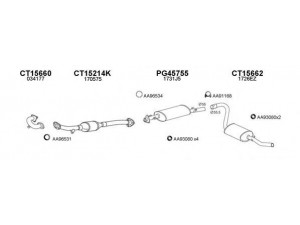 VENEPORTE 150384 išmetimo sistema