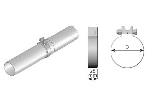 DINEX 99604 spaustukas, išmetimo sistema
1337543