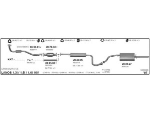 IMASAF 649000005 išmetimo sistema 
 Išmetimo sistema -> Išmetimo sistema, visa