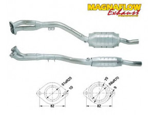 MAGNAFLOW 80606 katalizatoriaus keitiklis 
 Išmetimo sistema -> Katalizatoriaus keitiklis
18301728659