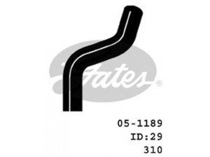 GATES 05-1189 radiatoriaus žarna
B546-15-186