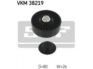 SKF VKM 38219 kreipiantysis skriemulys, V formos rumbuotas diržas 
 Diržinė pavara -> V formos rumbuotas diržas/komplektas -> Laisvasis/kreipiamasis skriemulys
11 28 7 556 251
