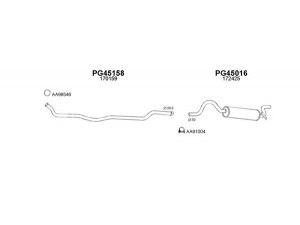 VENEPORTE 450289 išmetimo sistema