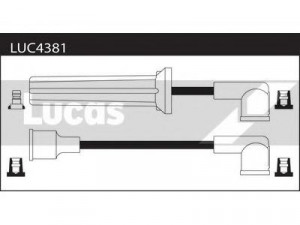 LUCAS ELECTRICAL LUC4381 uždegimo laido komplektas 
 Kibirkšties / kaitinamasis uždegimas -> Uždegimo laidai/jungtys