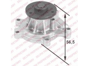 DELPHI WP2464 vandens siurblys 
 Aušinimo sistema -> Vandens siurblys/tarpiklis -> Vandens siurblys
1610097404, 1610097411, 16100B9010