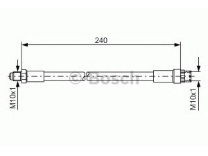 BOSCH 1 987 476 421 stabdžių žarnelė 
 Stabdžių sistema -> Stabdžių žarnelės
77 00 804 356, 77 00 824 736, 77 04 003 887