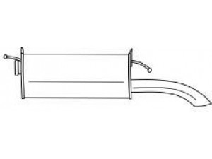 AKS DASIS SG20645 galinis duslintuvas