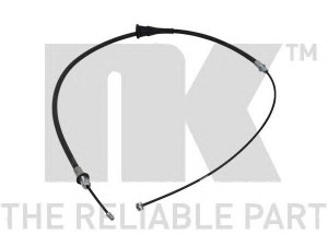 NK 909309 trosas, stovėjimo stabdys 
 Stabdžių sistema -> Valdymo svirtys/trosai
4683285, 4683285AC, 4683285AD, 4683285