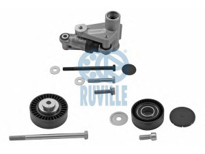 RUVILLE 5509361 skriemulių komplektas, V formos rumbuotas diržas 
 Diržinė pavara -> V formos rumbuotas diržas/komplektas -> Cilindrų komplektas