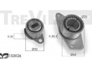 TREVI AUTOMOTIVE KD1172 paskirstymo diržo komplektas 
 Techninės priežiūros dalys -> Papildomas remontas
7701471865, 7701473712, 7701474446