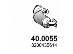 ASSO 40.0055 katalizatoriaus keitiklis 
 Išmetimo sistema -> Katalizatoriaus keitiklis
8200435614
