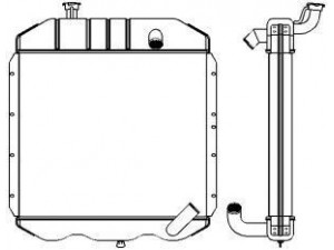 SAKURA  Automotive 1311-0401 radiatorius, variklio aušinimas