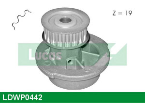 LUCAS ENGINE DRIVE LDWP0442 vandens siurblys 
 Aušinimo sistema -> Vandens siurblys/tarpiklis -> Vandens siurblys
1334025, 1334065, 1334098, 90144227