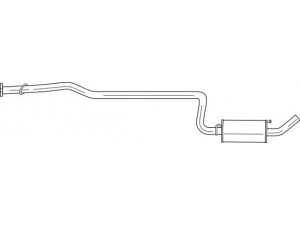 AKS DASIS SG25495 vidurinis duslintuvas