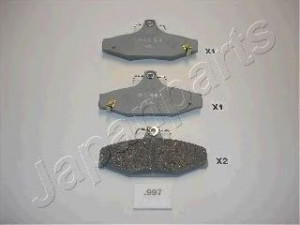 JAPANPARTS PP-997AF stabdžių trinkelių rinkinys, diskinis stabdys 
 Techninės priežiūros dalys -> Papildomas remontas
48411-05000, 48413050A0