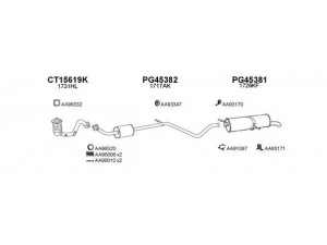 VENEPORTE 150349 išmetimo sistema 
 Išmetimo sistema -> Išmetimo sistema, visa