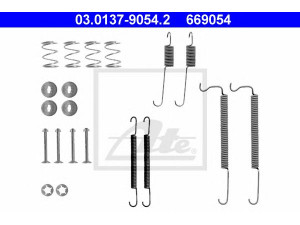 ATE 03.0137-9054.2 priedų komplektas, stabdžių trinkelės 
 Stabdžių sistema -> Būgninis stabdys -> Dalys/priedai