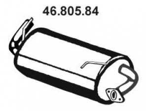 EBERSPÄCHER 46.805.84 galinis duslintuvas
14300-84A01, 14300-84A02