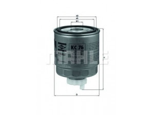 KNECHT KC 76 kuro filtras 
 Techninės priežiūros dalys -> Papildomas remontas
MR355233, 7701039703, 30871436