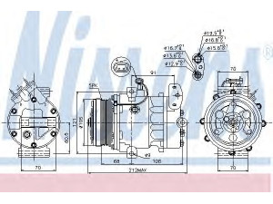 NISSENS 89037 kompresorius, oro kondicionierius 
 Oro kondicionavimas -> Kompresorius/dalys
1854 092, 1854 102, 1854 123, 6854000